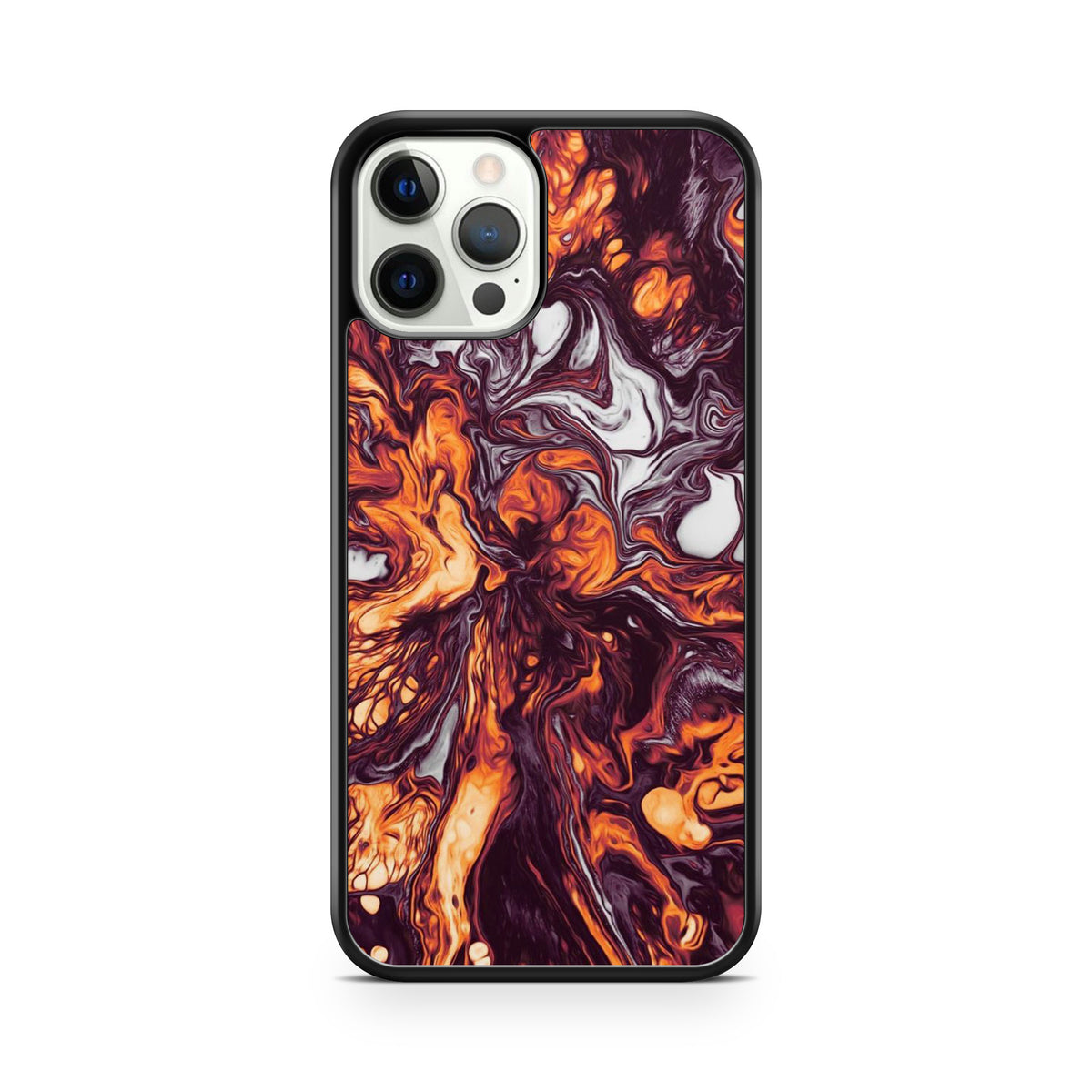 Orange Metallic Glossy Case