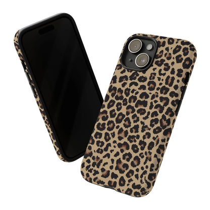 Leopard Luxe Statement Glossy Phone Case (Dual Layer) Available For All iPhone Models