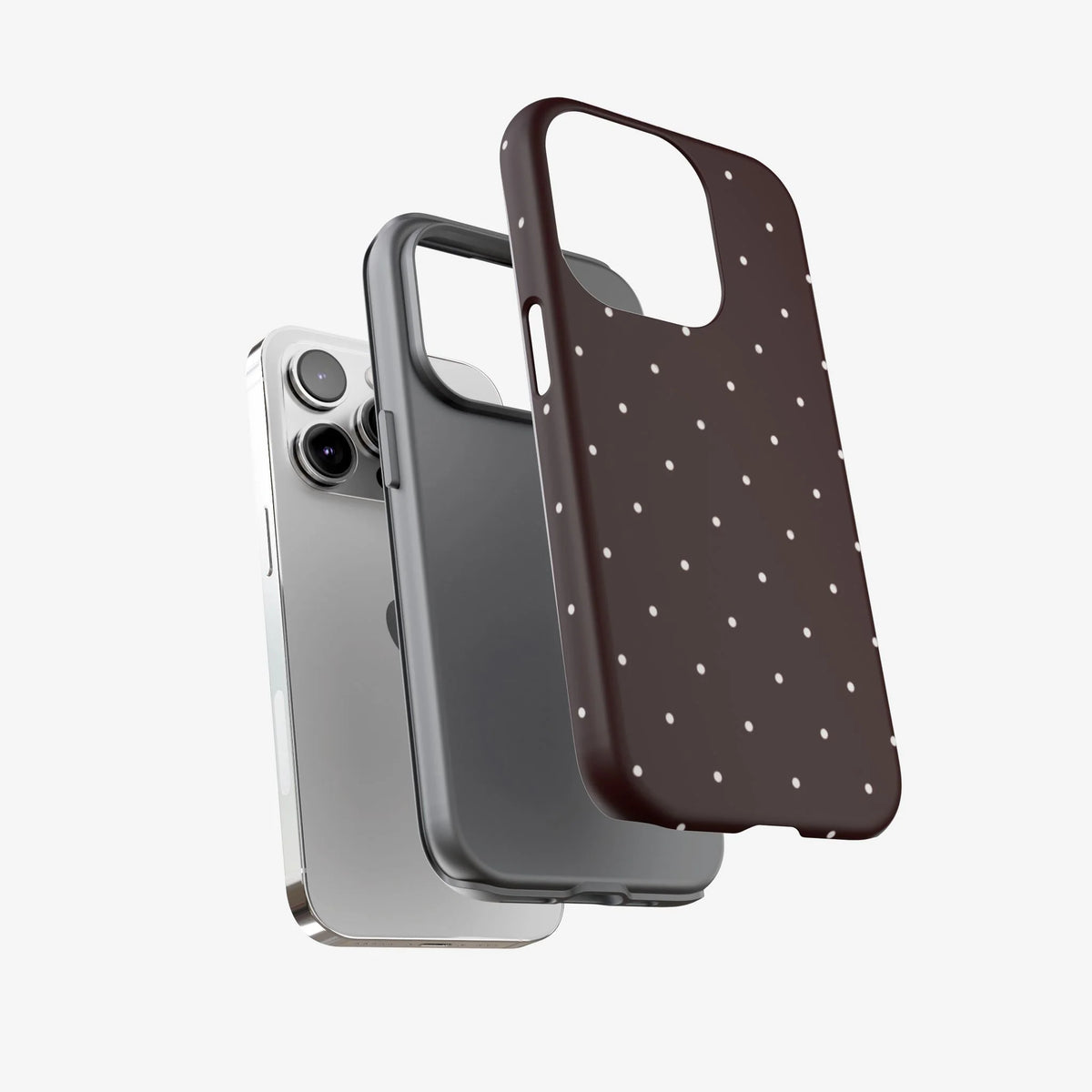 Berry Dots Premium glossy Phone Case (Dual Layer) Available For All iPhone Models