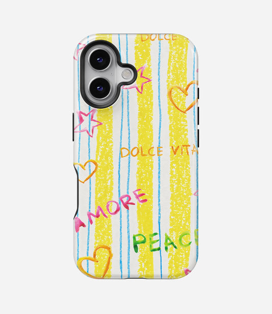 La Dolce Premium Glossy Phone Case (Dual Layer) Available For All iPhone Models