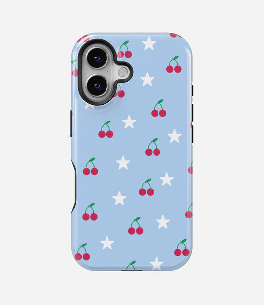 Berry & Stars Premium Glossy Phone Case (Dual Layer) Available For All iPhone Models