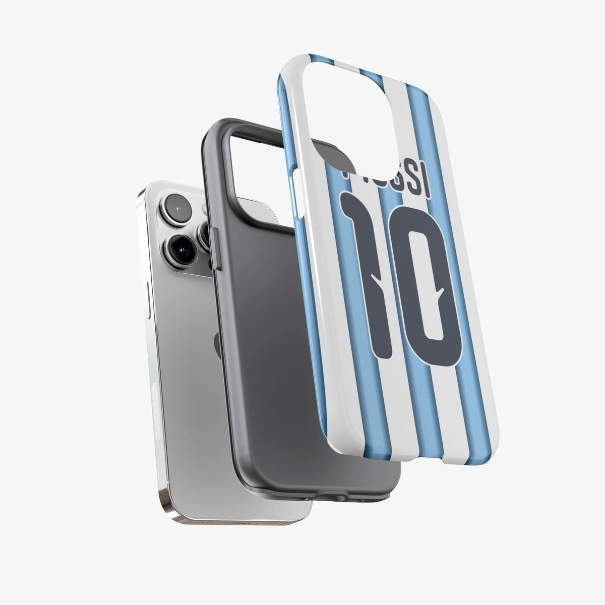 MESSI 10 Premium Glossy Phone Case (Dual Layer) Available For All iPhone Models