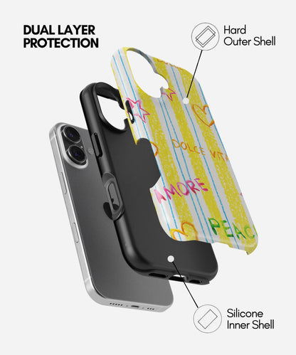 La Dolce Premium Glossy Phone Case (Dual Layer) Available For All iPhone Models
