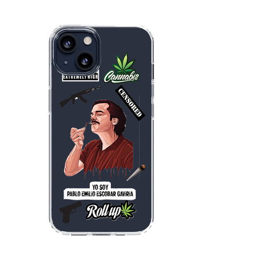 Gun Narcos Transparent Case