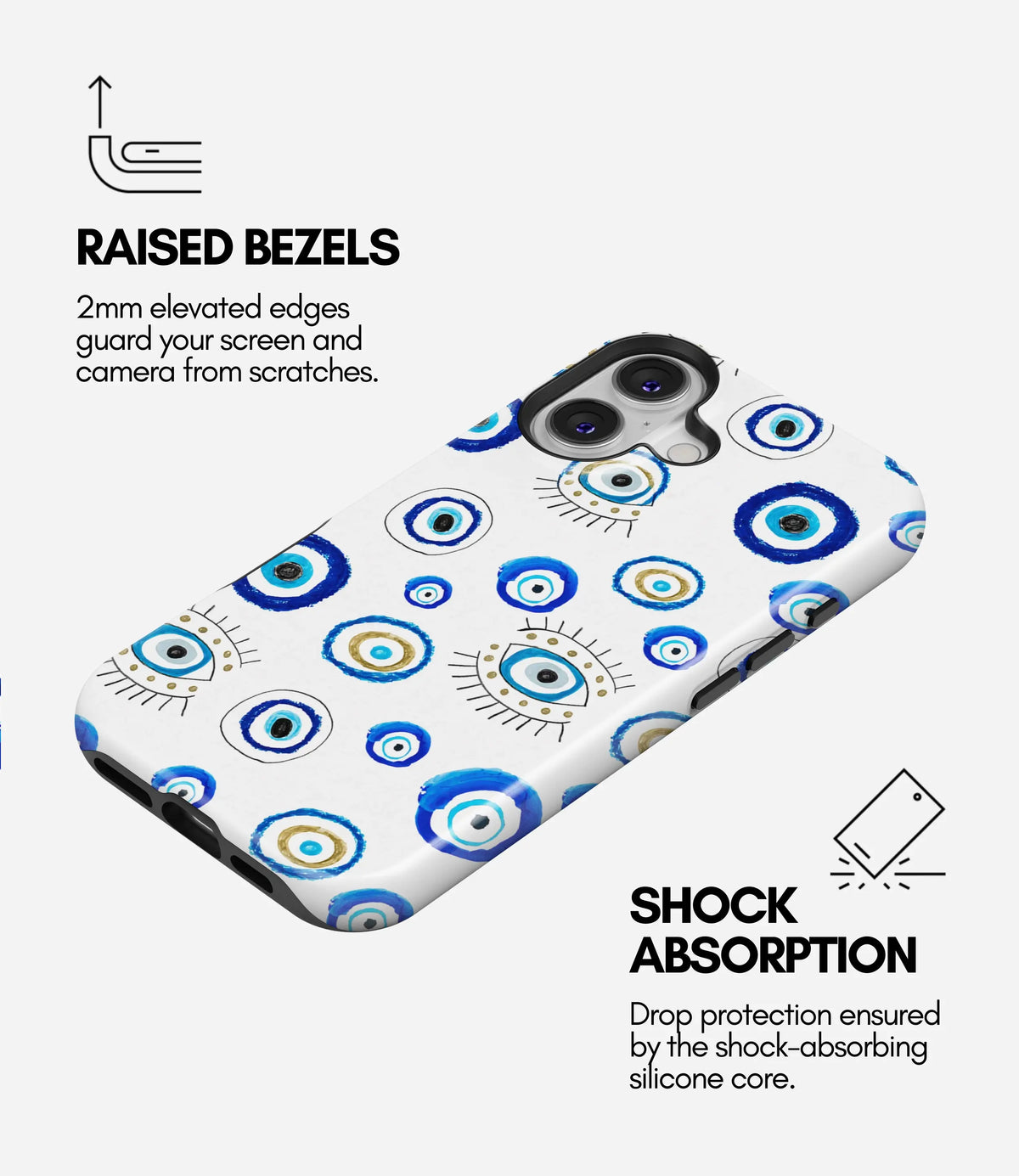 Mystic Eye Premium Glossy Phone Case (Dual Layer) Available For All iPhone Models