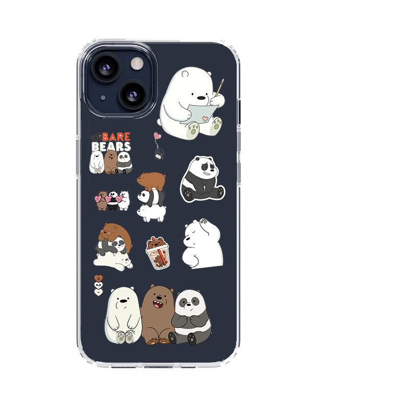 We Bare Bears Transparent Case