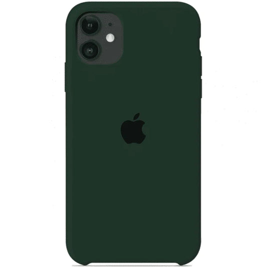 Apple Silicone Case Midnight Green