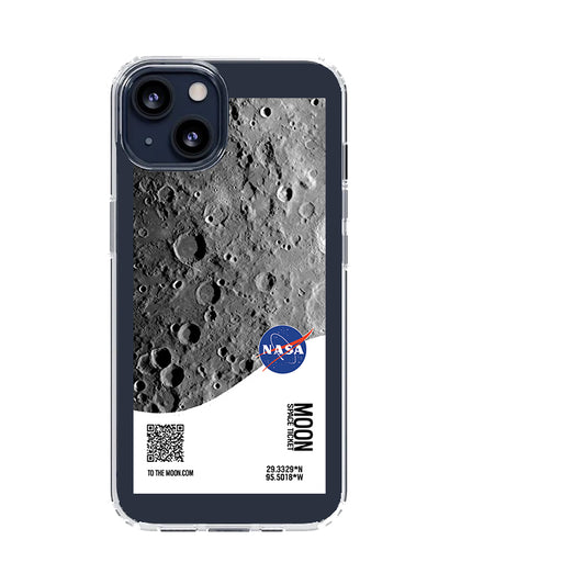 Moon Ticket Transparent Case