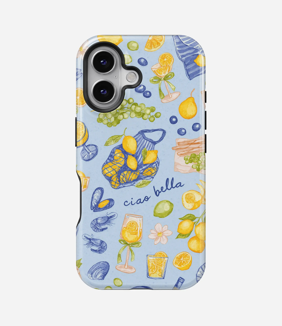 Mediterranean Summer Premium Glossy Phone Case (Dual Layer) Available For All iPhone Models
