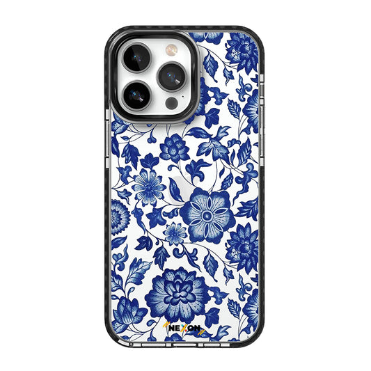 Blue Floral Reverb Case