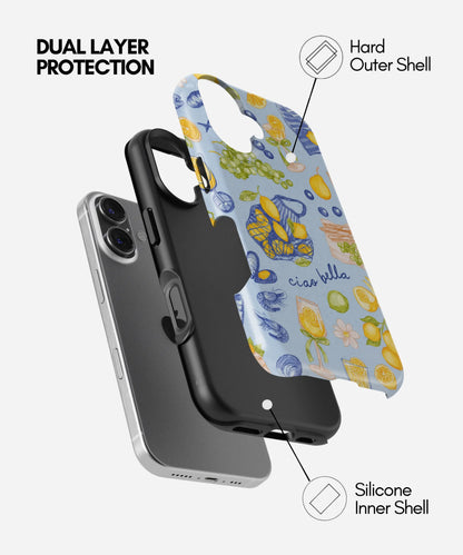 Mediterranean Summer Premium Glossy Phone Case (Dual Layer) Available For All iPhone Models