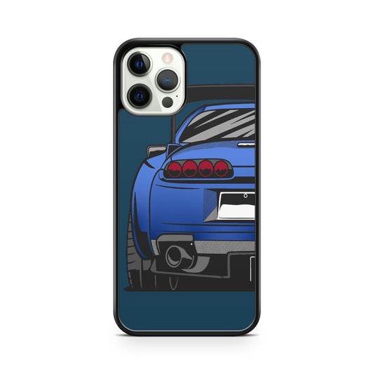 Car Blue Glossy Case