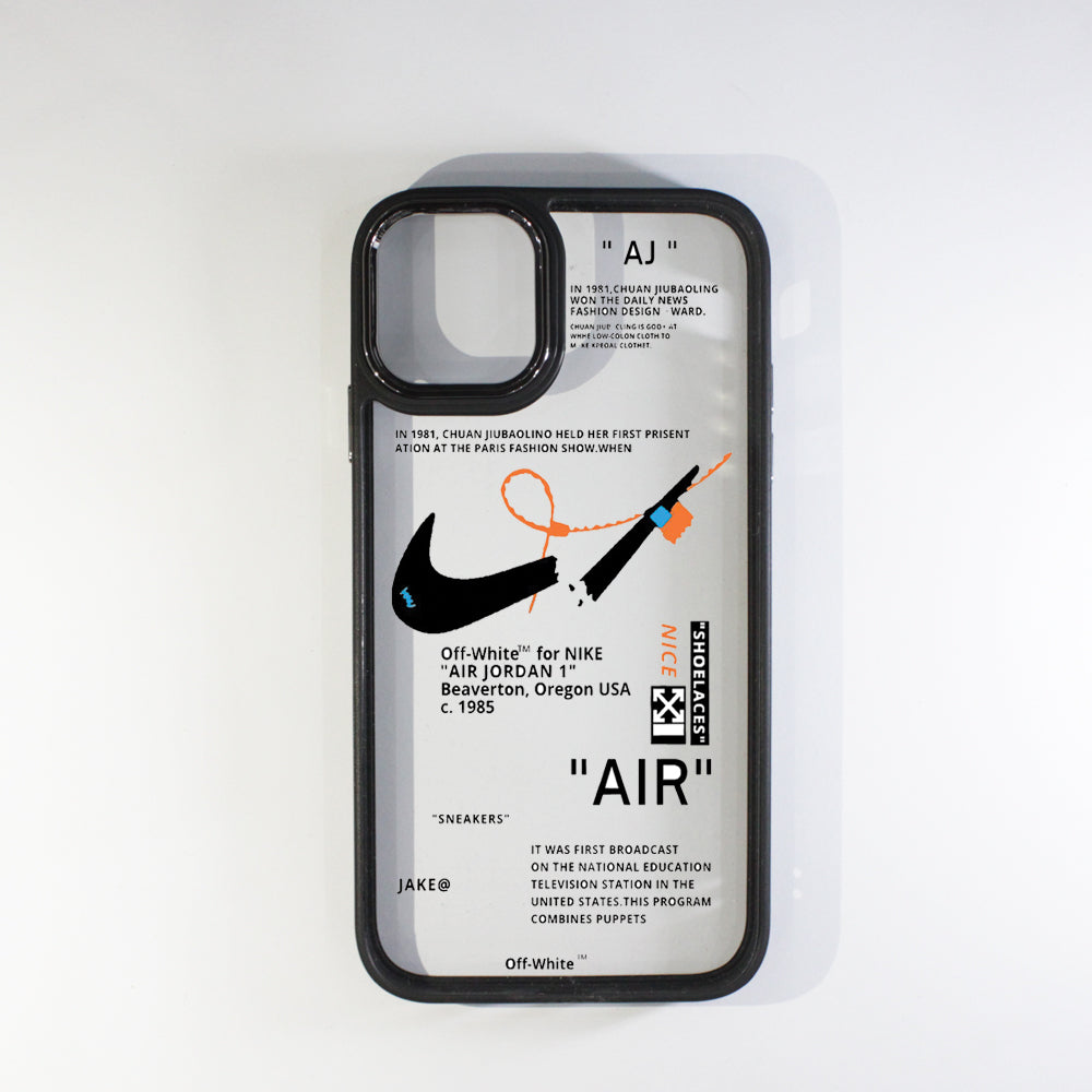 iPhone 11 pro max Nike Black Border Case