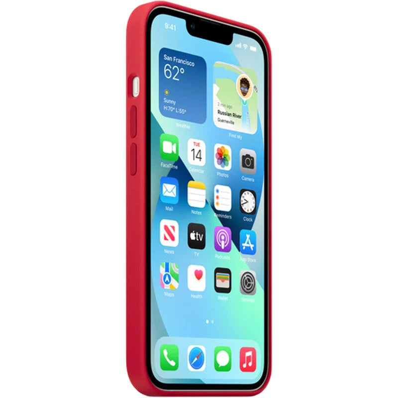 Apple Silicone Case Red