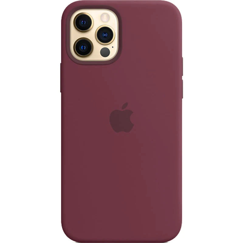 Apple Silicone Case Plum