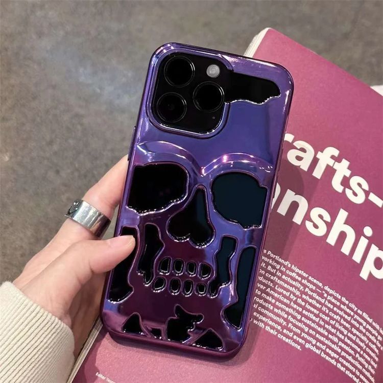 Deep Purple Skull Case