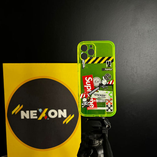 Green Neon u Case- iPhone 12 pro max