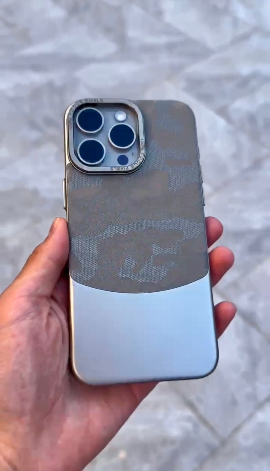 Dual tone Camouflage Case