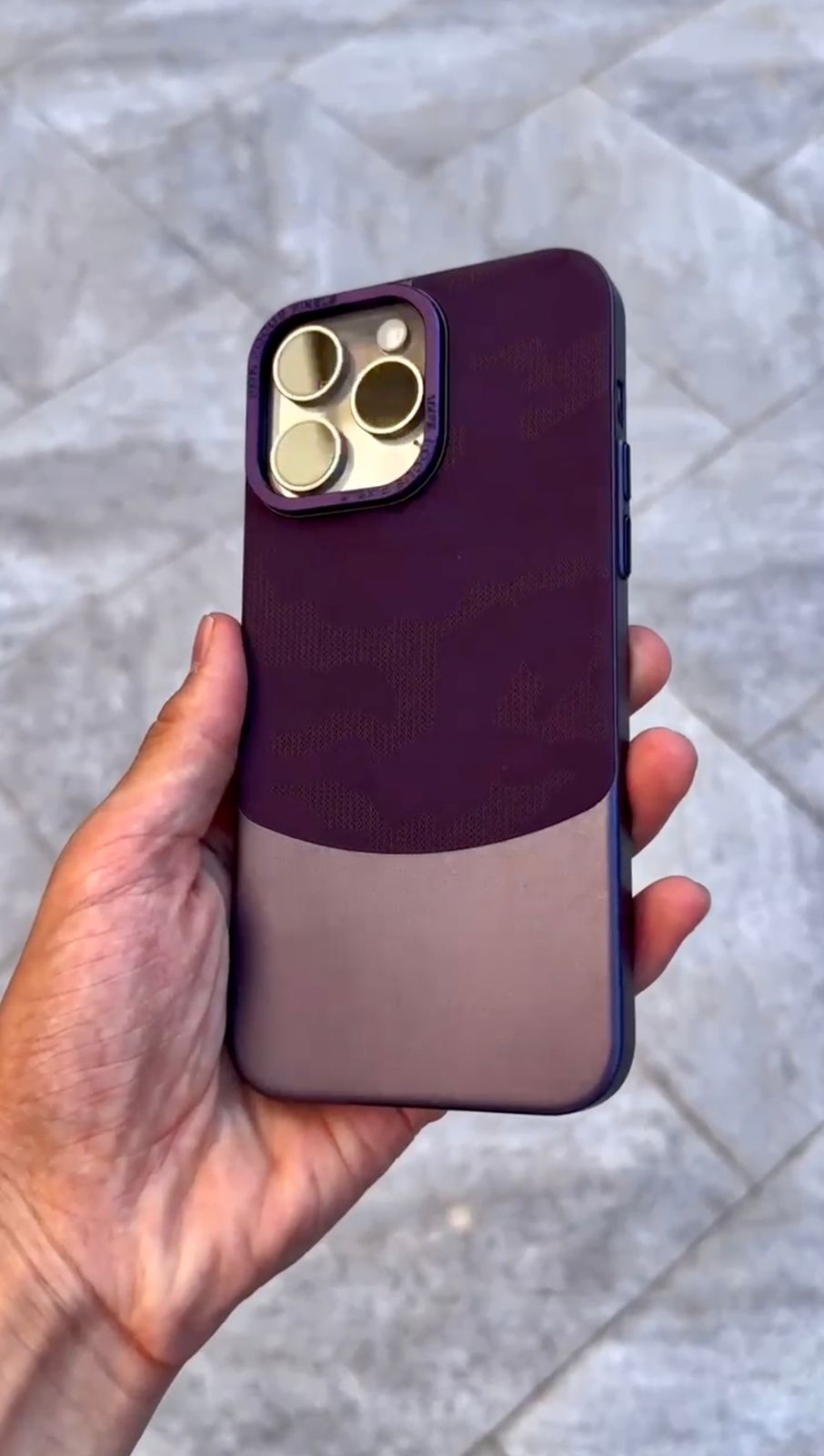 Dual tone Camouflage Case