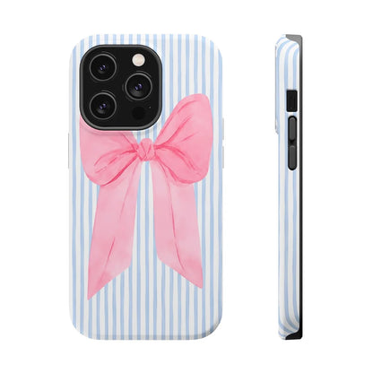 Coquette Blue Premium Glossy Phone Case (Dual Layer) Available For All iPhone Models