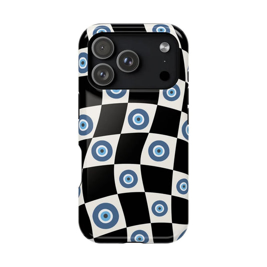 Onyx Pattern Premium Glossy Phone Case (Dual Layer) Available For All iPhone Models
