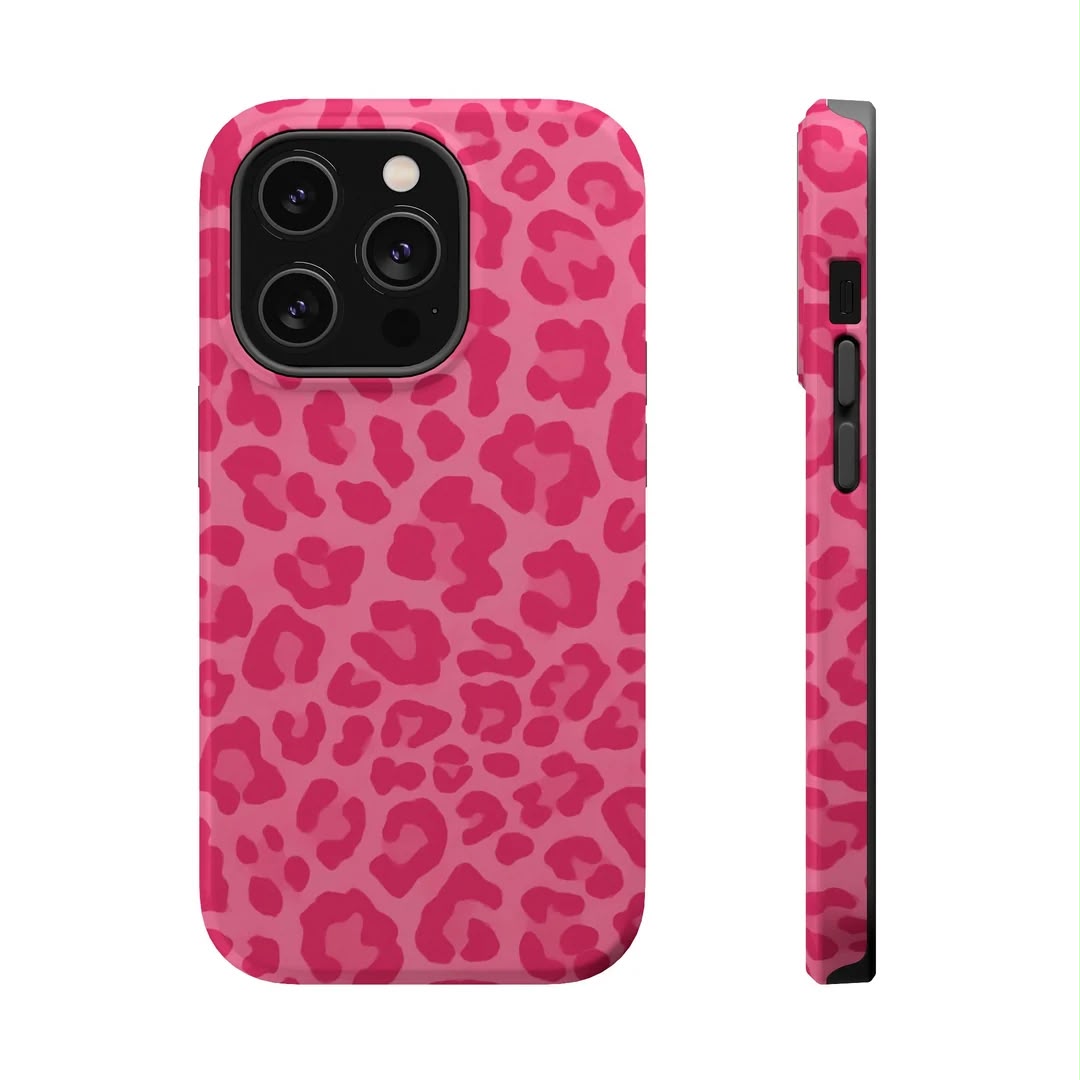 Pink Safari Premium Glossy Phone Case (Dual Layer) Available For All iPhone Models