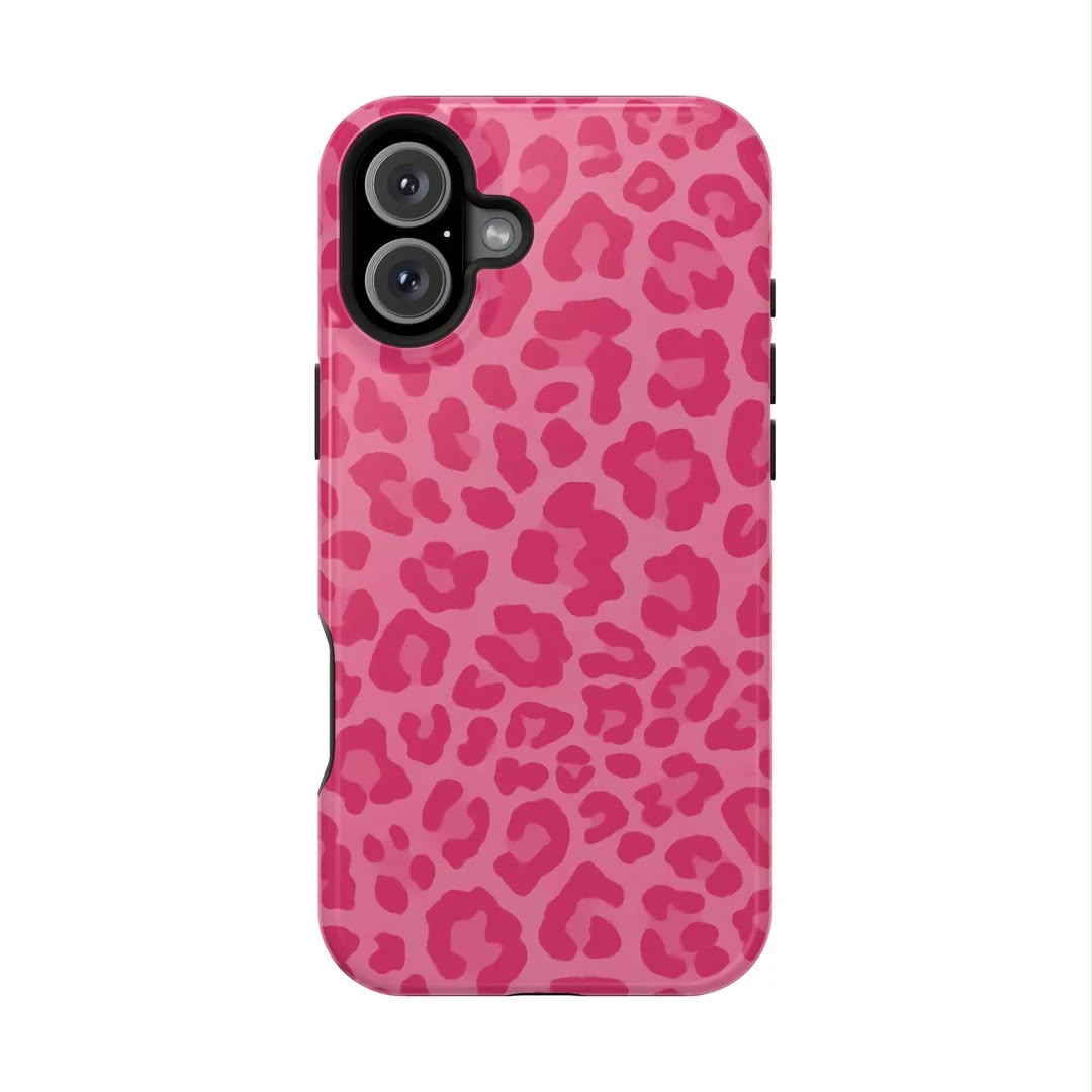 Pink Safari Premium Glossy Phone Case (Dual Layer) Available For All iPhone Models