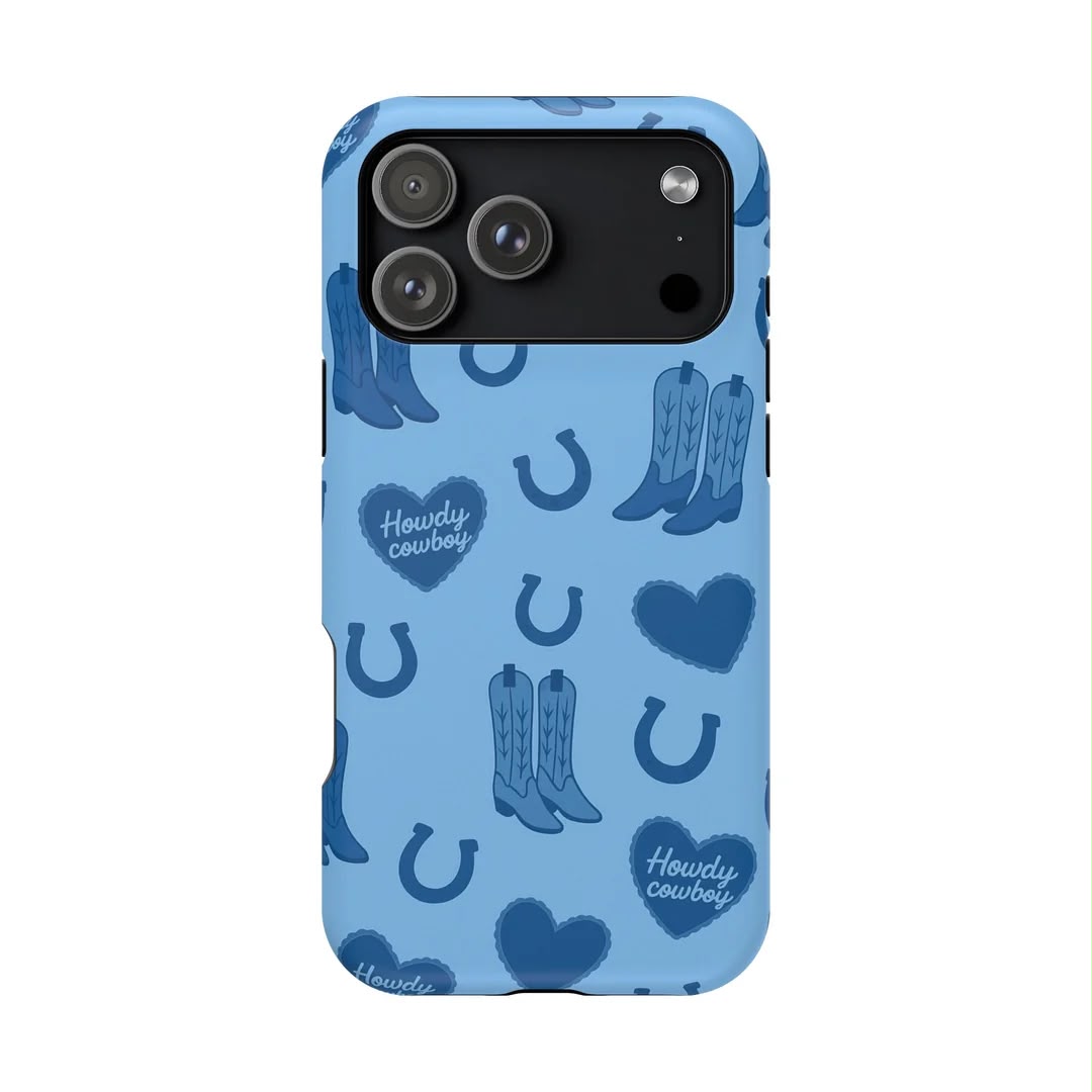 Blue Rodeo Premium Glossy Phone Case (Dual Layer) Available For All iPhone Models