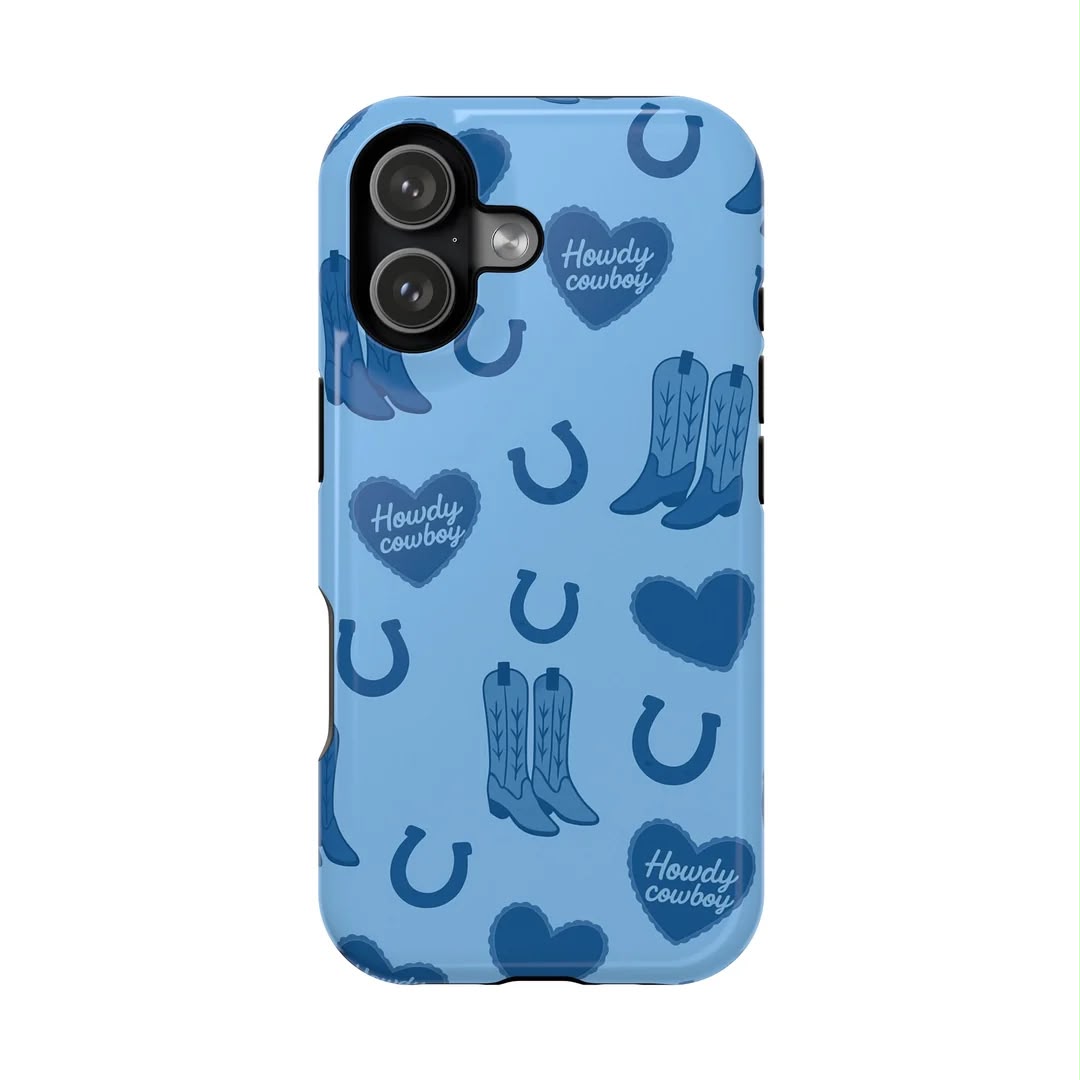 Blue Rodeo Premium Glossy Phone Case (Dual Layer) Available For All iPhone Models