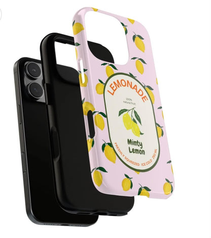 Zesty Mint Premium Glossy Phone Case (Dual Layer) Available For All iPhone Models