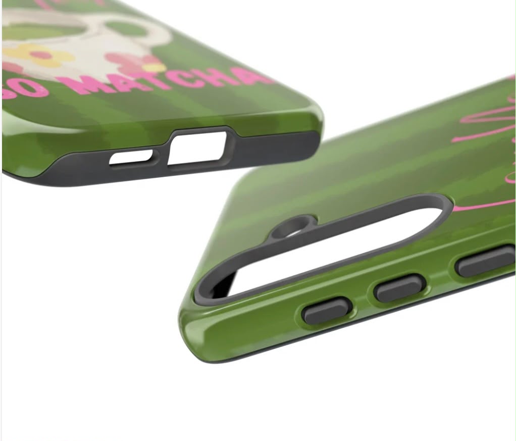 Matcha Love Premium Glossy Phone Case (Dual Layer) Available For All iPhone Models