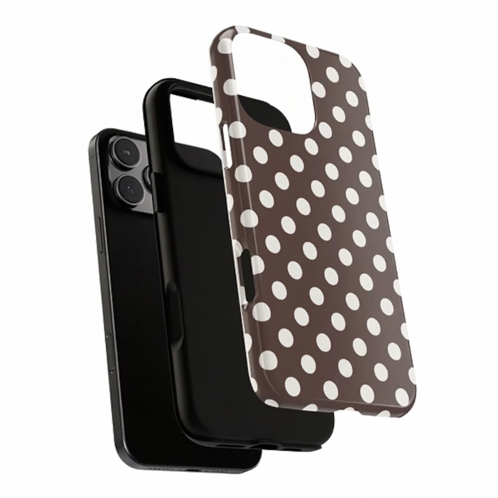 Choco Confetti Premium Glossy Phone Case (Dual Layer) Available For All iPhone Models