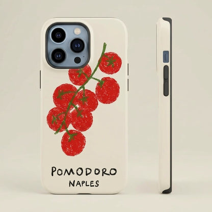 Pomodoro Pop Premium Glossy Phone Case (Dual Layer) Available For All iPhone Models