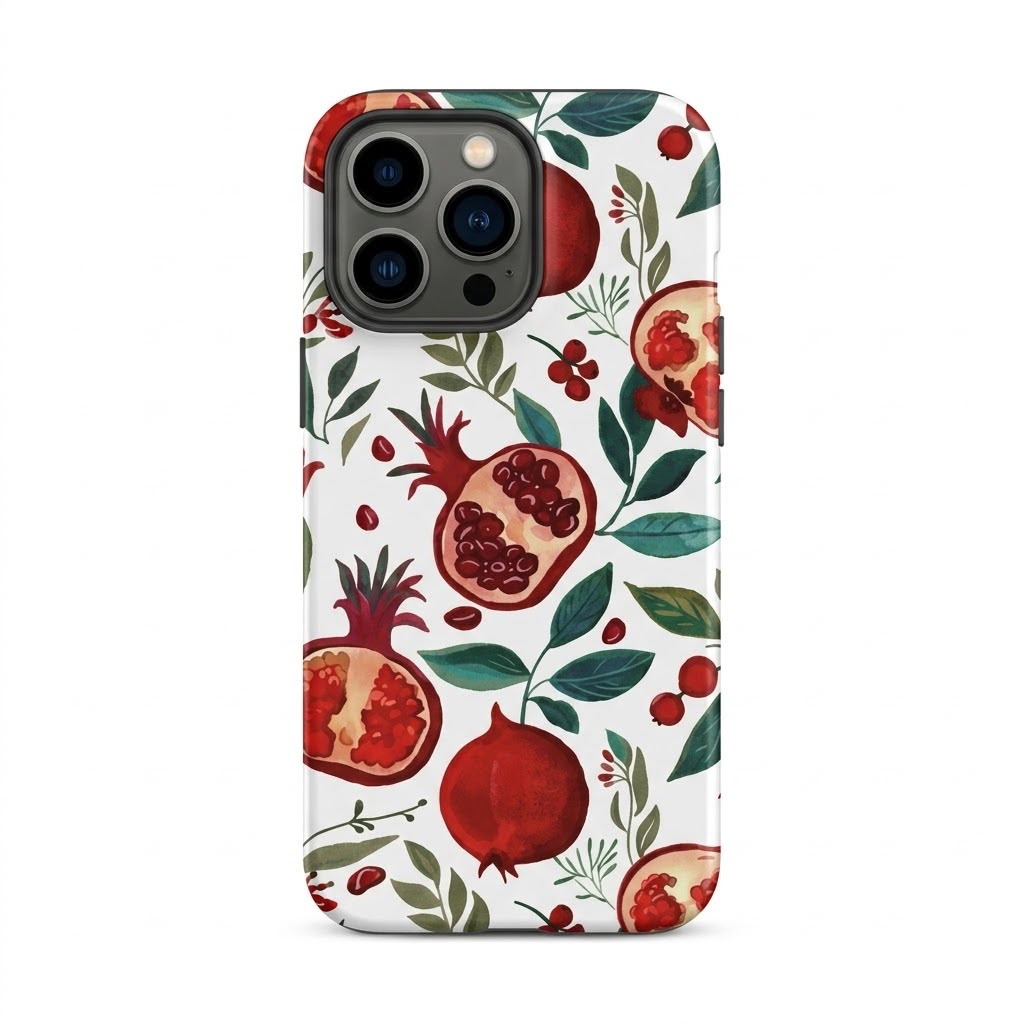 Pomme Crush Premium Glossy Phone Case (Dual Layer) Available For All iPhone Models