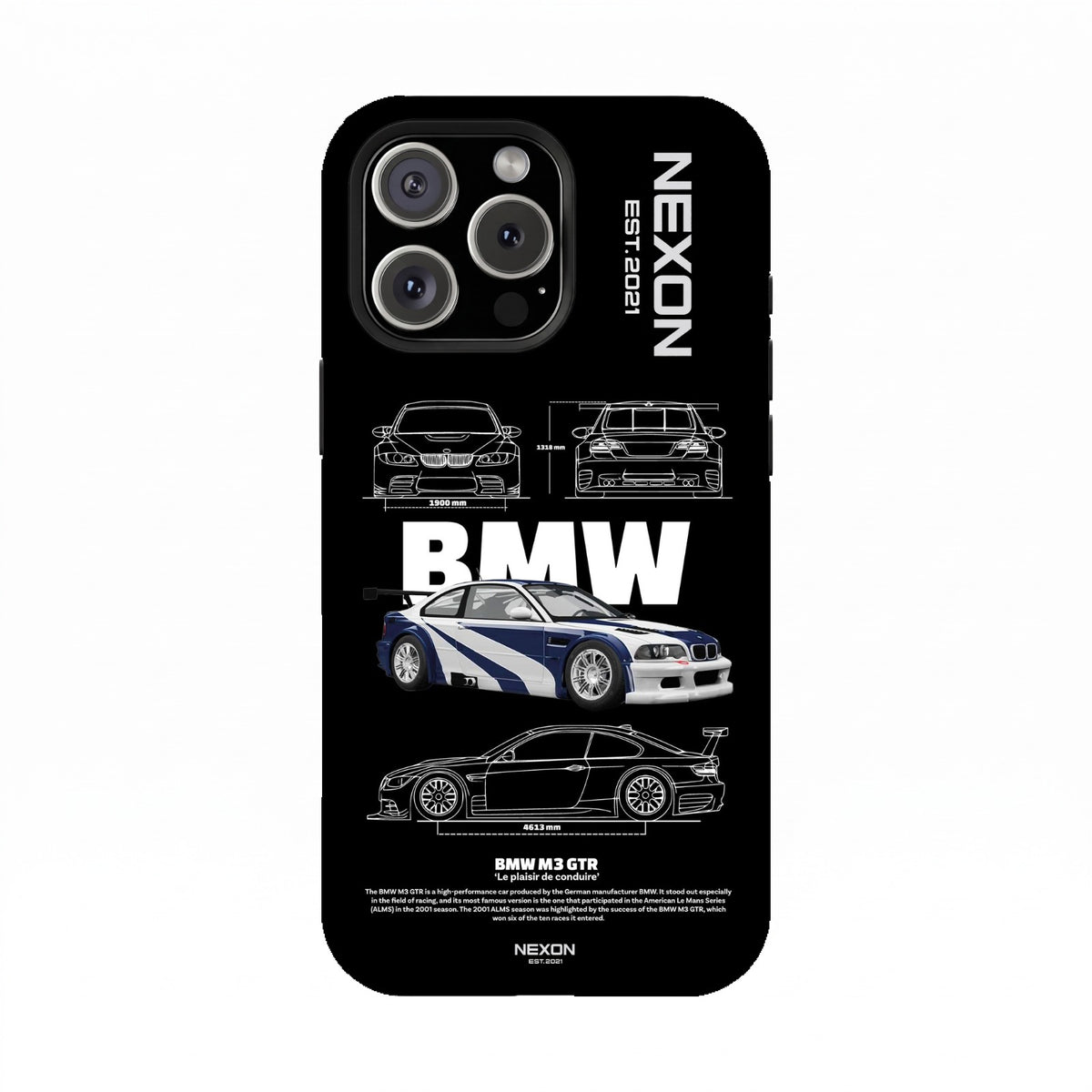 BMW Premium Glossy Phone Case (Dual Layer) Available For All iPhone Models