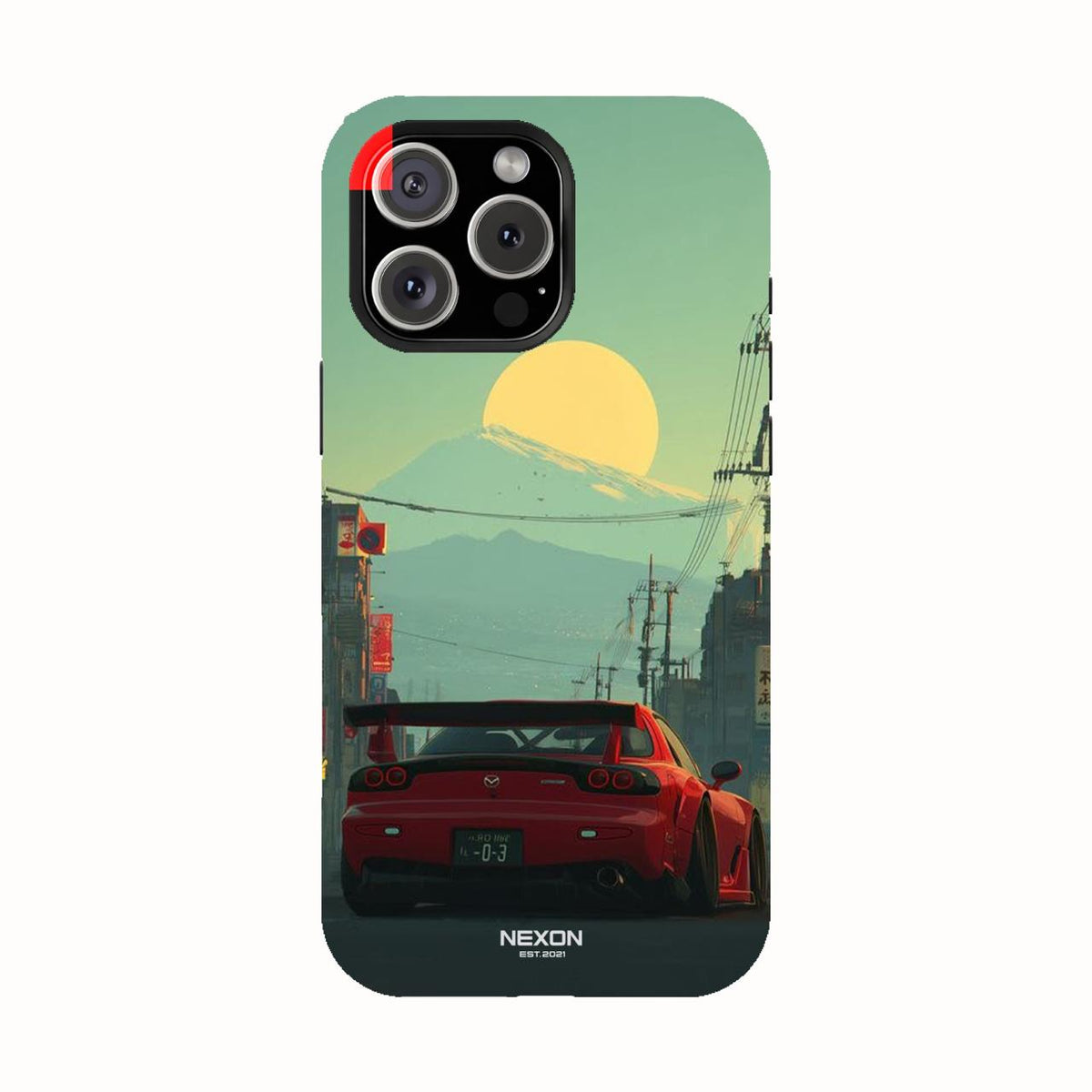 ROTARY SUNSET Premium Glossy Phone Case (Dual Layer) Available For All iPhone Models (Copy)