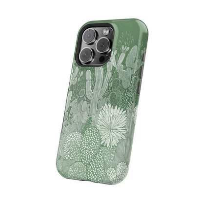 Cactus Charm Premium Glossy Phone Case (Dual Layer) Available For All iPhone Models