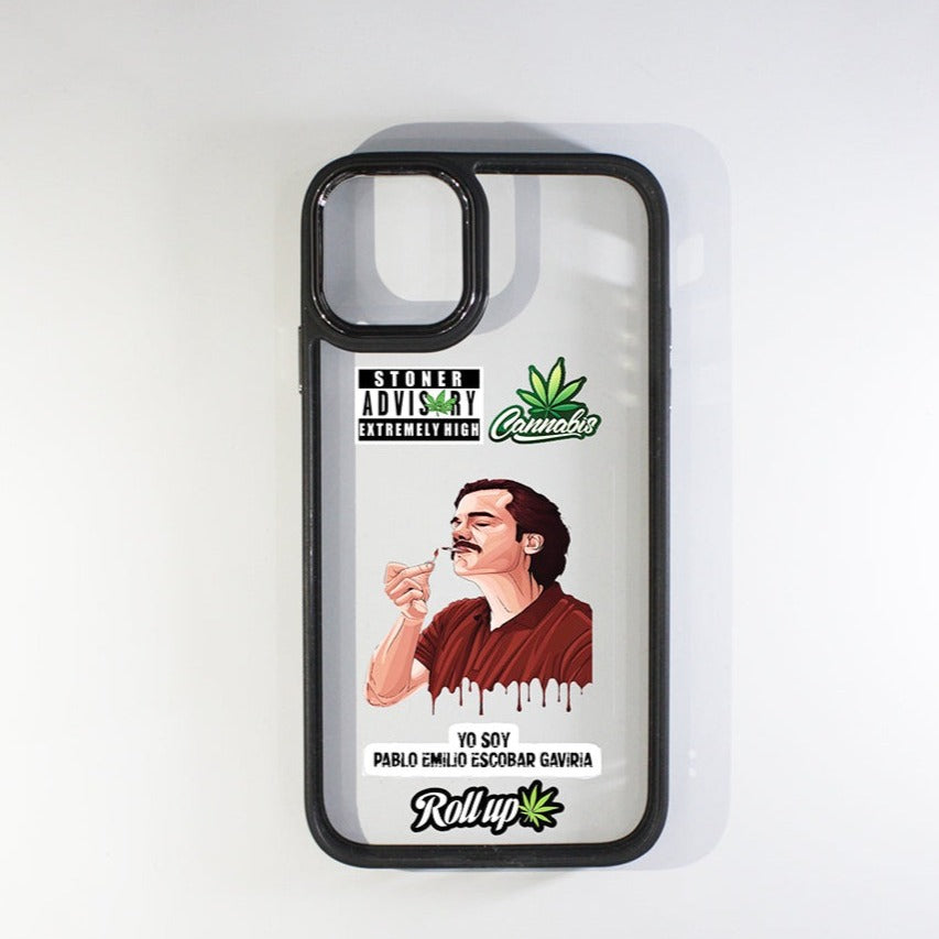 Roll up Narcos Black Border Case