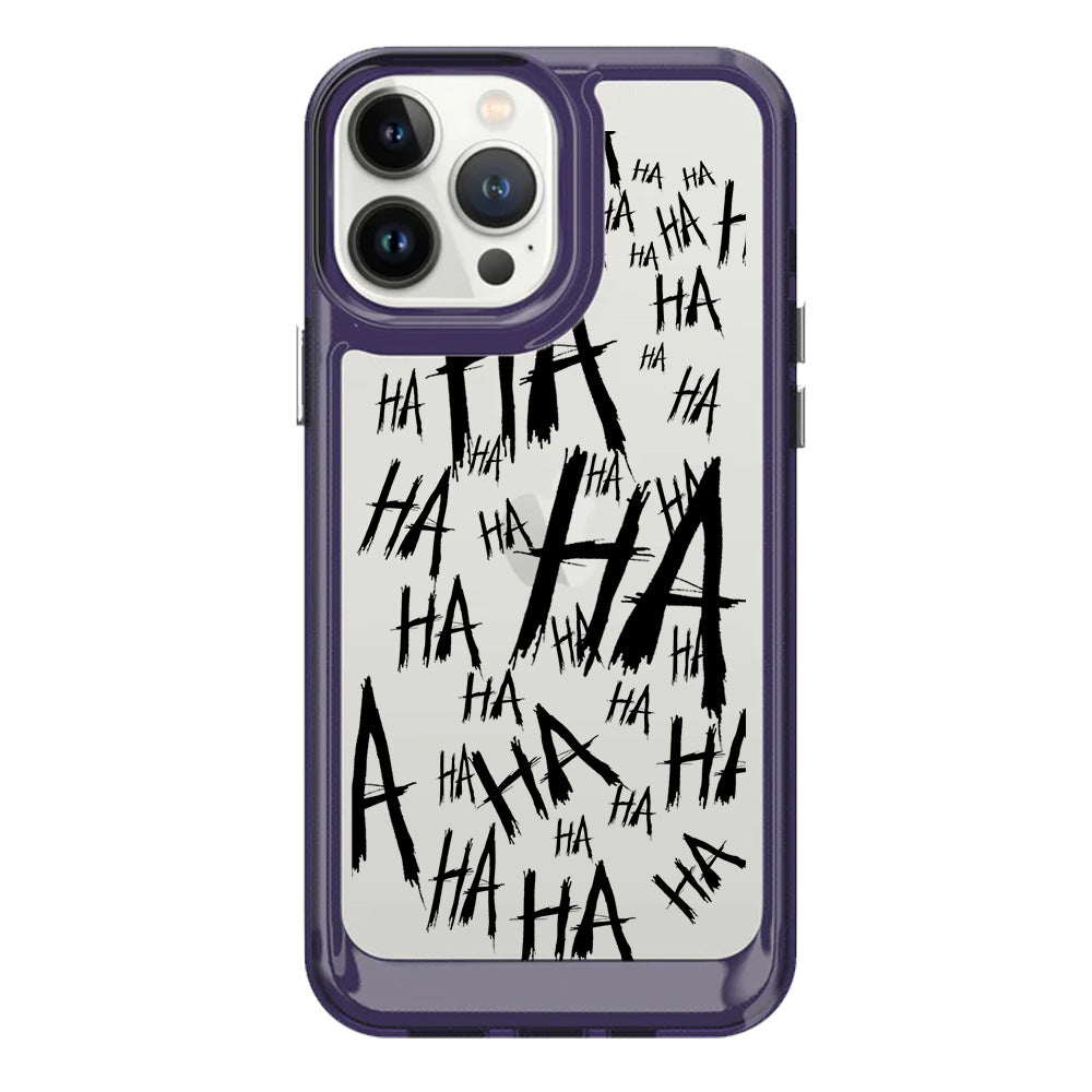 iPhone 11 pro max Joker Laugh Purple Acrylic Case