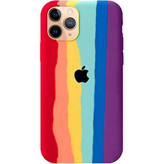 Apple Silicone Case Rainbow Case